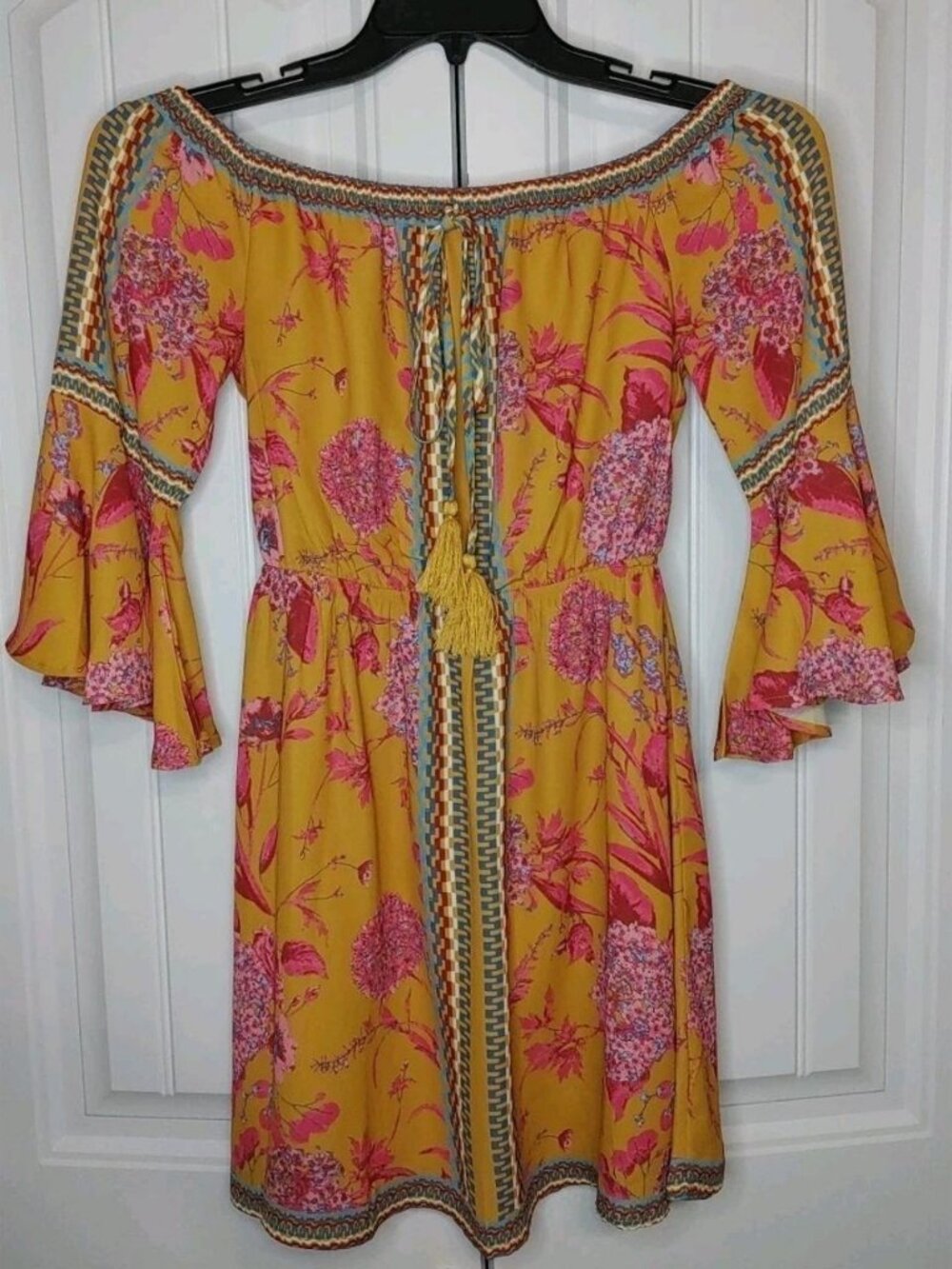 Bohemian Off-shoulder Floral